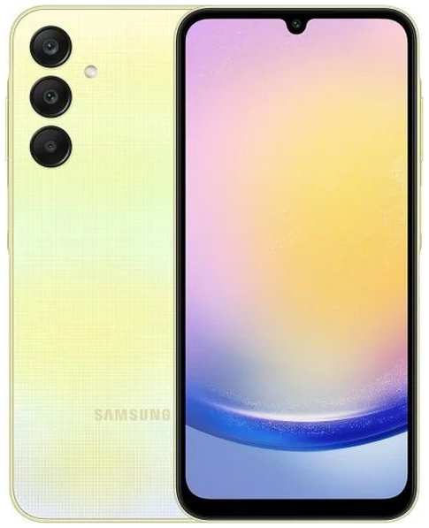 Смартфон Samsung Galaxy A25 5G 6/128Gb RU Yellow 36871284