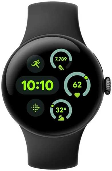 Умные часы Google Pixel Watch 3 41mm Wi-Fi Matte /Obsidian Band