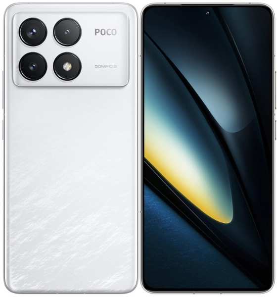 Смартфон Xiaomi Poco F6 Pro 12/512Gb RU White 36873327