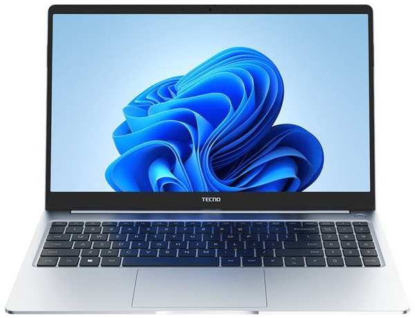 Ноутбук Tecno MegaBook T1 15 R7 DOS 16/1TB Silver