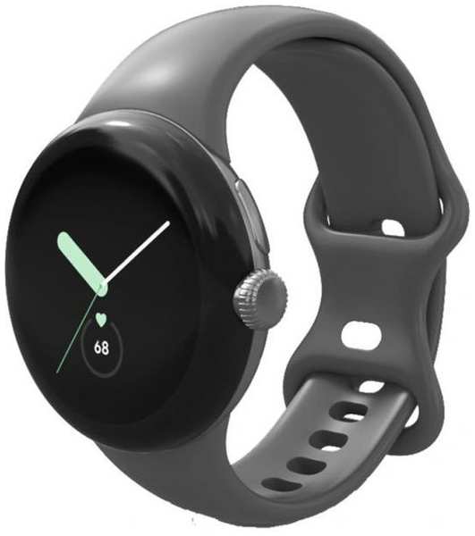 Умные часы Google Pixel Watch 41мм Wi-Fi NFC Polished Silver Charcoal 36873741