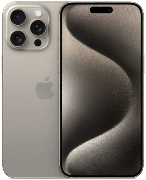 Смартфон Apple iPhone 15 Pro 128Gb nanoSim + eSim Natural Titanium 36874340