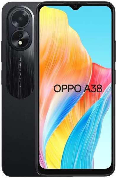 Смартфон Oppo A38 4/128Gb Glowing Black 36874371