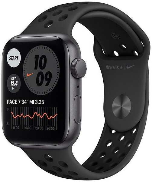 Умные часы Apple Watch SE 44mm Nike Black 36874906