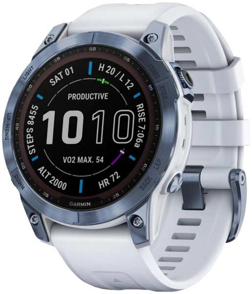 Умные часы Garmin Fenix 7X Sapphire Solar Whitstone with Band 36875083