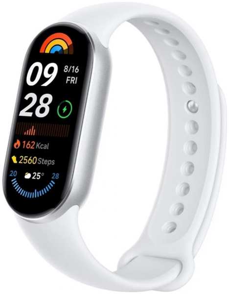 Фитнес-браслет Xiaomi Mi Smart Band 9 Global Silver 36875092