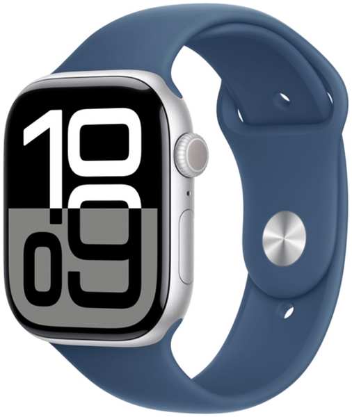 Умные часы Apple Watch Series 10 GPS+Cellular 46mm Silver Aluminium Case Denim 36875141