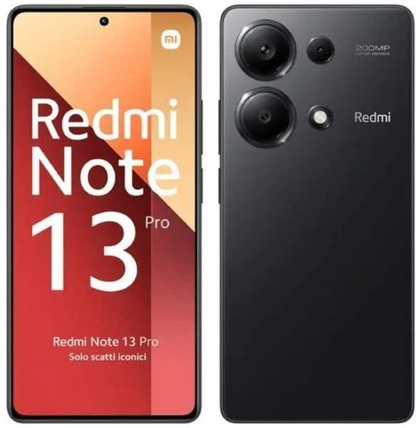 Смартфон Xiaomi Redmi Note 13 Pro 12/256Gb NFC EU Midnight Black 36875773