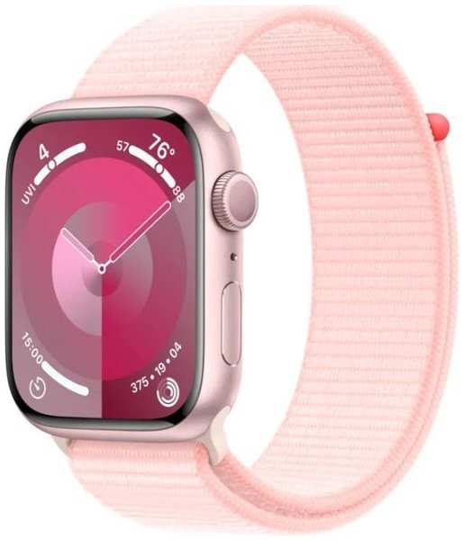 Умные часы Apple Watch Series 9 45mm GPS Aluminum Pink Sport Loop 36876573