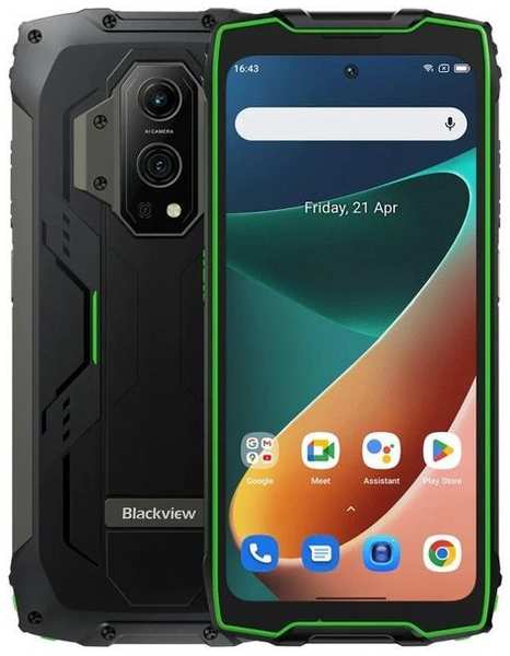 Смартфон Blackview BV9300 Laser 12/256Gb RU Green 36877485