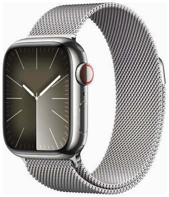Умные часы Apple Watch Series 9 41mm GPS Silver Stainless Steel Case with Silver Milanese Loop 36879918