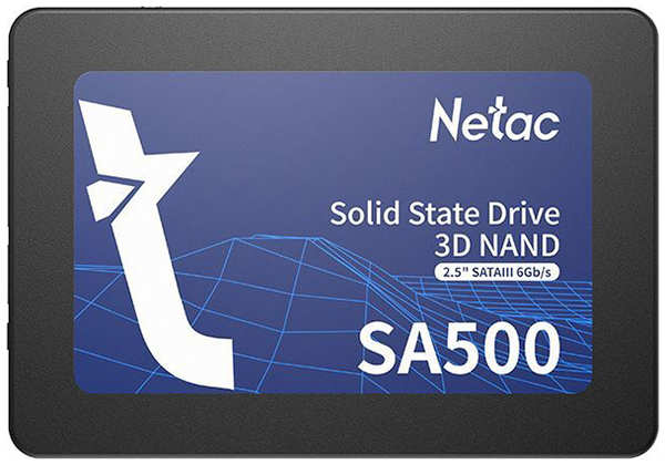 Твердотельный накопитель(SSD) Netac SA500 256GB NT01SA500-256-S3X 36880423