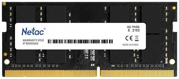 Оперативная память Netac для ноутбука 16Gb DDR4 NTBSD4N26SP-16 36880431