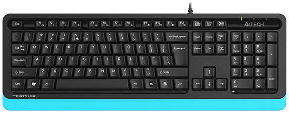 Клавиатура A4Tech Fstyler FKS10 Синяя