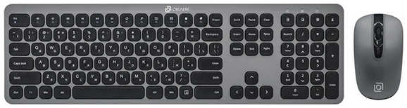 Клавиатура и мышь Oklick 300M 1488402 Серая