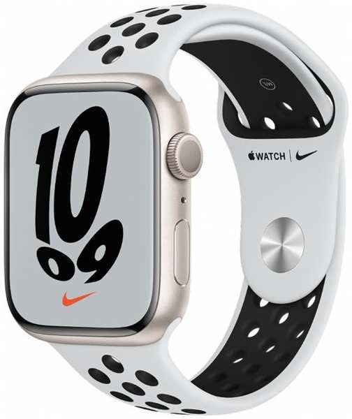 Умные часы Apple Watch Series 7 41mm Nike Series GPS Starlight