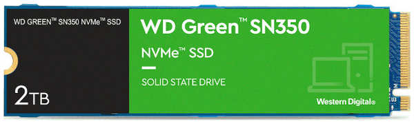 Твердотельный накопитель(SSD) Western Digital WD SN350 2Tb WDS200T3G0C