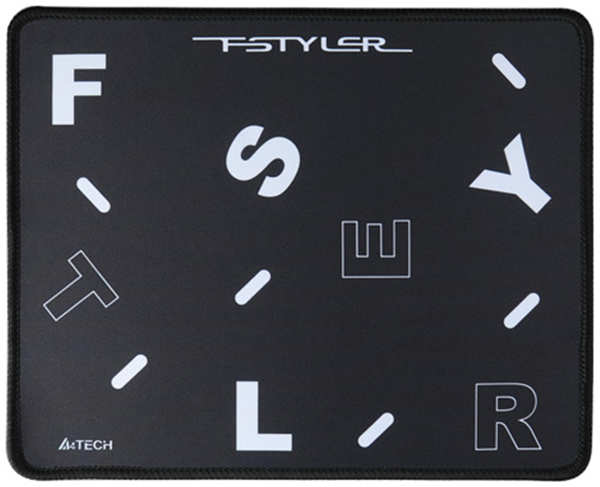 Коврик для мыши A4Tech FStyler FP25 Черный белый 36888168