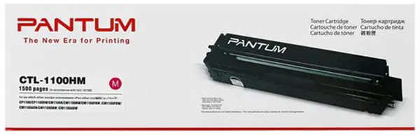 Картридж лазерный Pantum CTL-1100HM пурпурный (1500стр.) для CP1100/CP1100DW/CM1100DN/CM1100DW/CM1100ADN/CM1100ADW 36889563