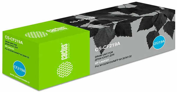 Картридж лазерный Cactus CS-CF219A черный (12000стр.) для HP M104a Pro/M104w Pro/M132a Pro/M132fn Pro 36889768
