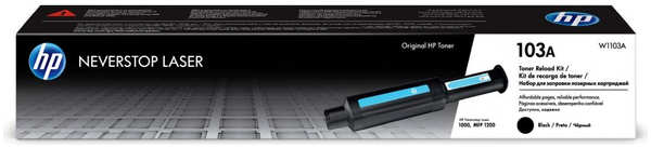 Картридж HP Заправочное устройство 103 W1103A черный (2500стр.) для Neverstop Laser 1000a 1000w 1200a 1200w 3690031