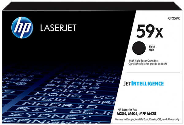 Картридж HP лазерный 59X CF259X черный (10000стр.) для LJ M304 M404 MFP M428 3690039