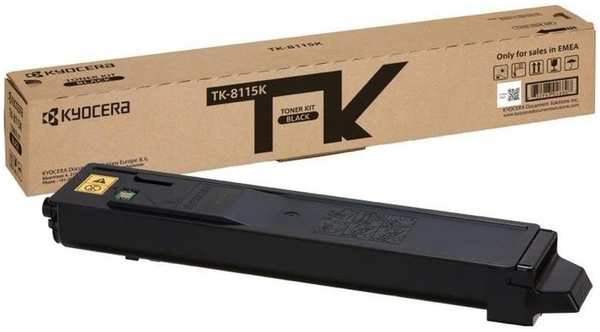 Картридж Kyocera лазерный TK-8115K черный (12000стр.) для M8124cidn M8130cidn 3690046