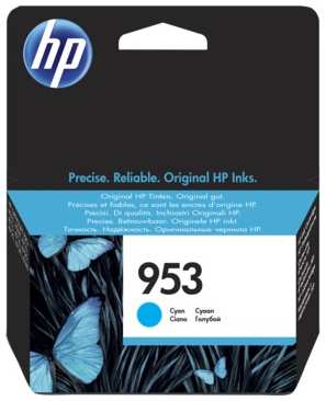 Картридж HP струйный 953 F6U12AE голубой (700стр.) для OJP 8710 8715 8720 8730 8210 8725 3690053