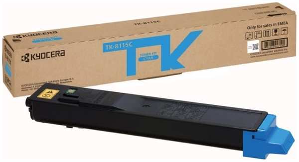 Картридж Kyocera лазерный TK-8115C голубой (6000стр.) для M8124cidn M8130cidn 3690088