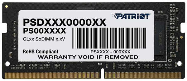 Оперативная память Patriot Memory 16Gb 1шт. Patriot PSD416G266681S 3690235