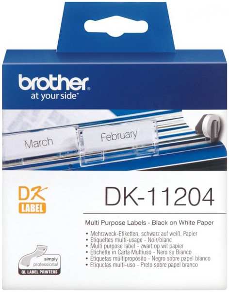 Картридж Brother ленточный DK11204 для QL-570