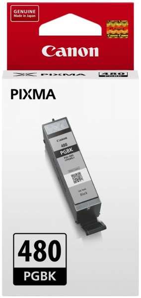 Картридж струйный Canon PGI-480 PGBK 2077C001 черный (11.2мл) для Pixma TS6140 TS8140TS TS9140 TR7540 TR8540 3693277