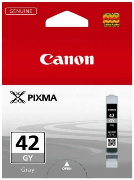 Картридж струйный Canon CLI-42GY 6390B001 серый (492стр.) для PRO-100 3693966