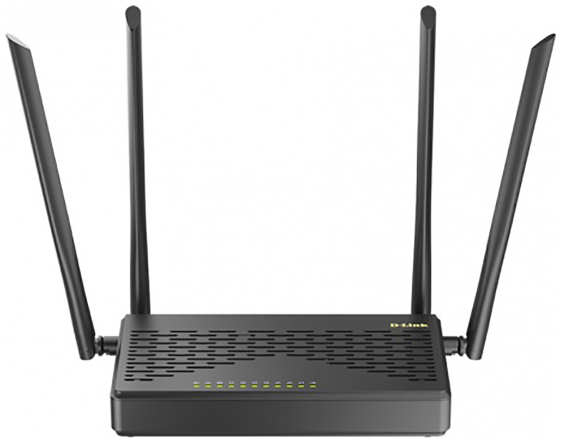 Роутер Wi-Fi D-Link DIR-825 (DIR-825 GFRU R3A) Черный 3693996