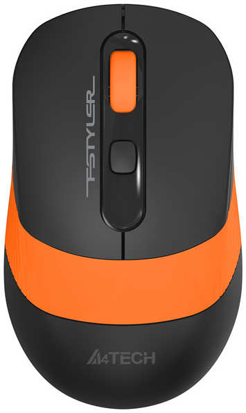 Мышь A4Tech Fstyler FG10S USB Черно-оранжевая
