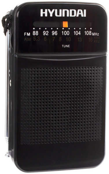 Радиоприемник Hyundai H-PSR110 Черный 3694610