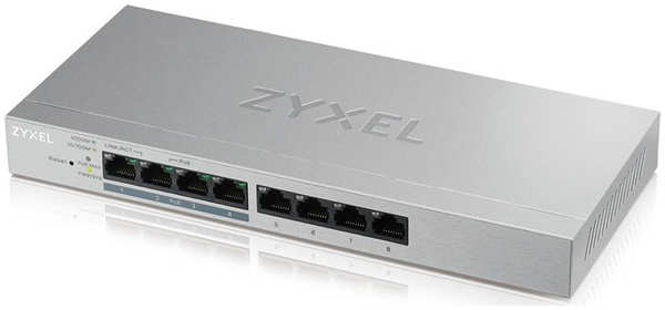 Коммутатор Zyxel Smart PoE+ GS1200-8HP v2 GS1200-8HPV2-EU0101F 3694941