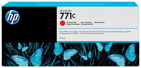 Картридж струйный HP 771C B6Y08A хроматический красный (775мл) для DJ Z6200 3695036