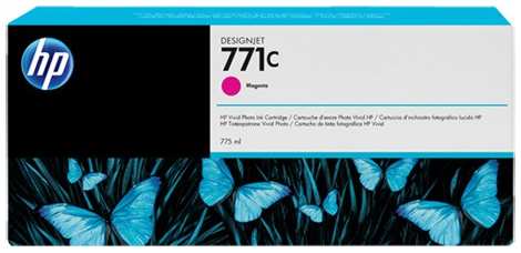 Картридж струйный HP 771C B6Y09A пурпурный (130мл) для DJ Z6200 3695037