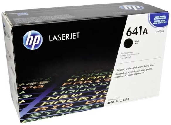 Картридж лазерный HP 641A C9720A черный (9000стр.) для 4650 4650dn 4650dtn 4650hdn 4650n 3695392