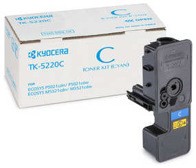 Картридж лазерный Kyocera 1T02R9CNL1 TK-5220C голубой (1200стр.) для M5521cdn cdw, P5021cdn cdw 3695514