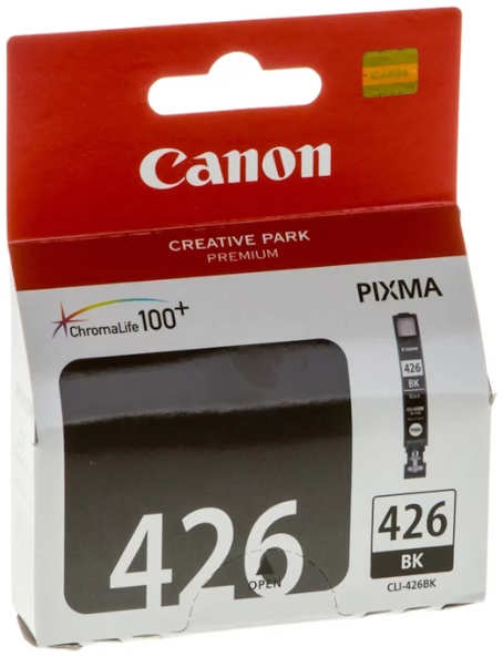 Картридж струйный Canon CLI-426BK 4556B001 черный для iP4840 MG5140 MG5240 MG6140 MG8140 3695850