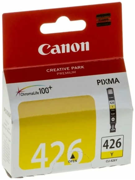 Картридж струйный Canon CLI-426Y 4559B001 для iP4840 MG5140