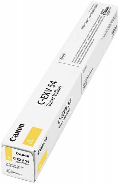 Картридж-тонер Canon Тонер C-EXV54Y 1397C002 желтый туба для копира C3025i 3695899