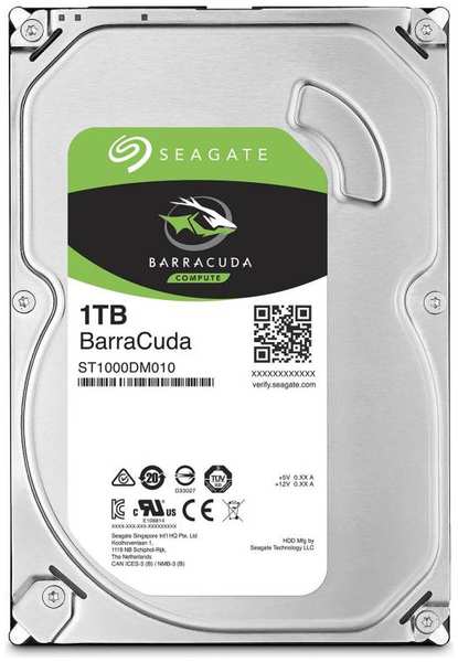 Жесткий диск(HDD) Seagate Barracuda 1 Tb ST1000DM010