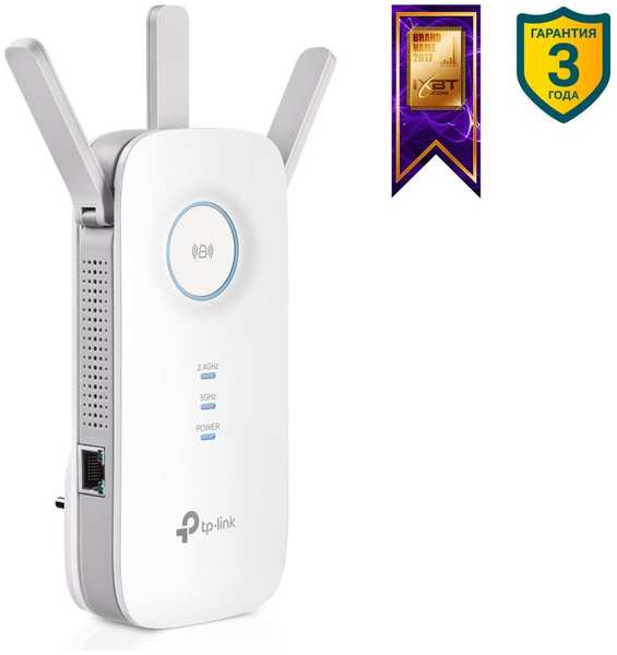 Усилитель Wi-Fi сигнала репитер Tp-Link RE450 V1 Белый 3698115