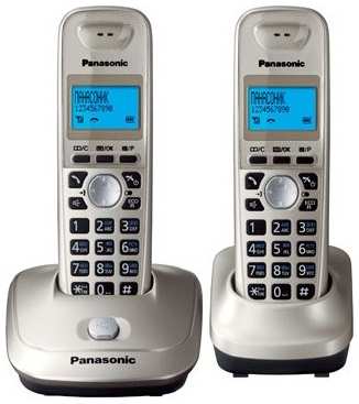 Радиотелефон Panasonic KX-TG2512 Платиновый 3698383