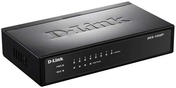 Коммутатор D-Link DES-1008P C1A 3698430