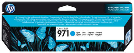 Картридж струйный HP 971 CN622AE голубой (2500стр.) для OJ Pro X476dw X576dw X451dw X551dw 3699289