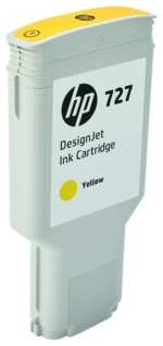 Картридж струйный HP 727 F9J78A желтый (300мл) для DJ T1500 T1530 T2500 T2530 T920 T930 3699345